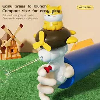 Детские летние водяные пистолеты, мини-водяной пистолет, милый водяной пистолет в виде динозавра, детская игрушка для купания, игрушки для купания на открытом воздухе