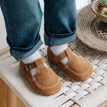 Детские лоферы Baby Jam унисекс William Loafer Beige-A064 120