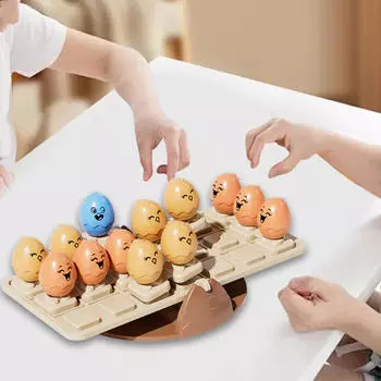 Детские математические игрушки для балансировки яиц, игра для счета, развивающие игрушки для балансировки