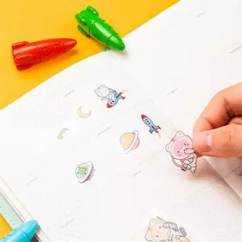 Детские мелки Rocket 36 цветов, детские небьющиеся нетоксичные мелки, смываемые мелки 36pcs