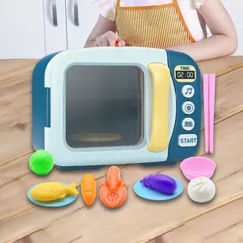 Детские микроволновые печи, Кухонная техника для ролевых игр, Подарки на день рождения, красный