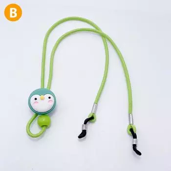 Детские милые маски цепи подвесные шейные веревки цветные очки анти-потеряющийся шнурок ремешок