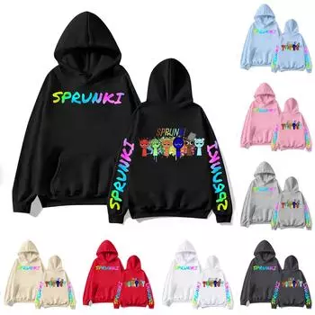 Детские модные повседневные универсальные повседневные толстовки с круглым вырезом для мальчиков и девочек, повседневные лоскутные топы с длинными рукавами, свитшоты 110 чёрный