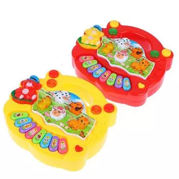 Детские музыкальные клавиатуры фортепиано игрушки для малышей музыкальная ранняя развивающая игрушка детские подарки 1 pcs