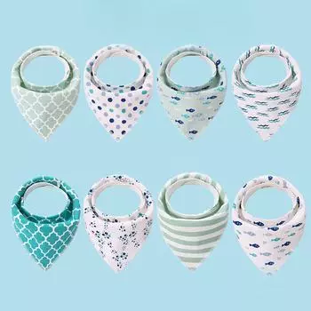 Детские нагрудники-банданы Детские милые нагрудники Детские нагрудники Нагрудники S оранжевый