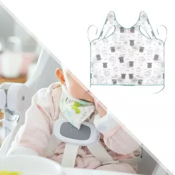 Детские нагрудники для отлучения от груди, регулируемые, дышащие, с длинными рукавами, стирающиеся, водонепроницаемые, с пускающими слюни