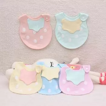 Детские нагрудники, хлопковые нагрудники, милое полотенце с клубникой и слюной, водонепроницаемый фартук для кормления для мальчиков и девочек, хлопковая бандана, нагрудники для малышей синий