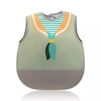 Детские нагрудники, регулируемые водонепроницаемые нагрудники из ЭВА, детский фартук с героями мультфильмов для кормления отрыжкой, детский фартук, нагрудники-банданы Babador разноцветный