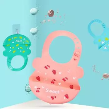 Детские нагрудники с милым мультяшным принтом, водонепроницаемые съедобные силиконовые детские нагрудники для девочек и мальчиков, регулируемые аксессуары для кормления малышей