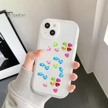 Детские наклейки с искусственными камнями, блестящие 3D-наклейки со стразами, самоклеящиеся наклейки для творчества, ведения дневника, скрапбукинга, в форме короны и банта, для мобильных телефонов и ноутбуков A