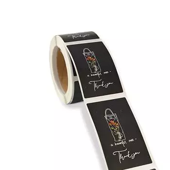 Детские наклейки с животными Спасибо Цветок Рождество X018 A01-200pcs-3x5cm