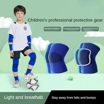 Детские наколенники, губка, баскетбольные, футбольные и велосипедные виды спорта. Специальное защитное снаряжение для предотвращения столкновений и утолщенных средств защиты от падения. S