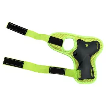 Детские наколенники, комплект защитного снаряжения 6 в 1, наколенники, налокотники с защитой запястий, безопасность детей жёлтый