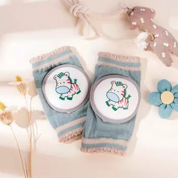 Детские наколенники, удобные, нескользящие, хлопковые, для защиты коленей малышей, для младенцев 1 1