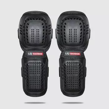 Детские наколенники Защитное снаряжение Детские наколенники Катание на коньках Катание на лыжах Велоспорт Зимние виды спорта Лыжный скейтбординг Наколенники Hard Shell Brace Gear чёрный