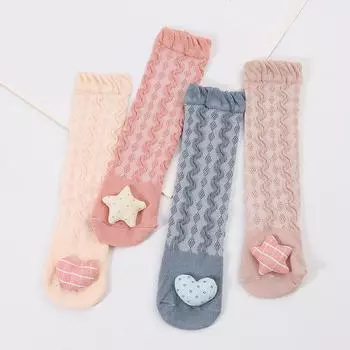 Детские носки для малышей, детские длинные носки, детские носки с милыми героями мультфильмов S