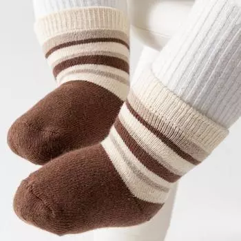 Детские носки Мягкие махровые флисовые носки с героями мультфильмов Мягкие детские носки с героями мультфильмов Для мальчиков и девочек Утолщенные теплые детские чулки Зимние S