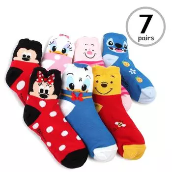 Детские носки с лицензионными персонажами DISNEY для детей (7 пар) L Disney-I17