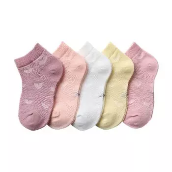 Детские носки Сетчатые носки Детские носки Впитывающие пот One Size