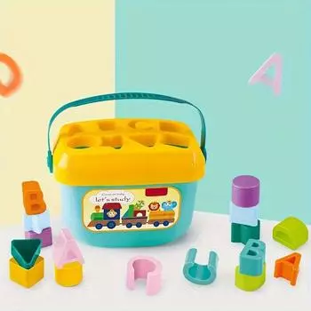 Детские обучающие ресурсы, блоки с буквами, игрушка, игрушка для мелкой моторики, раннее образование, распознавание цвета, форма алфавита, игрушки для малышей