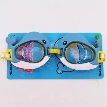 Детские очки для плавания Цельные мультяшные очки для детей Комфортные Водонепроницаемые Оборудование для дайвинга