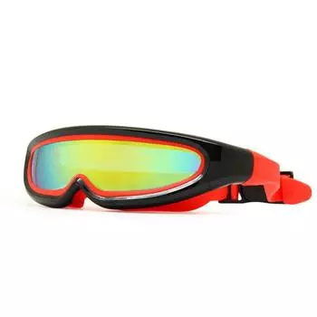 Детские очки для плавания цельные с защитой от запотевания с жестким футляром Детская маска для снорклинга Очки для дайвинга для мальчиков и девочек