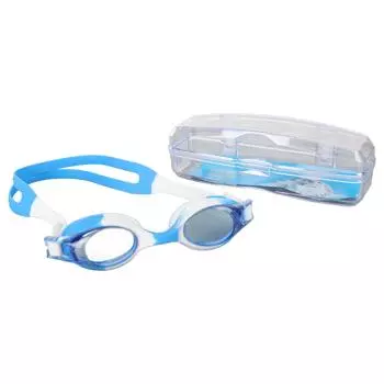 Детские очки для плавания Clear View Eye Wear Очки для плавания PC Eyeglass для мальчиков и девочек Синие Белые