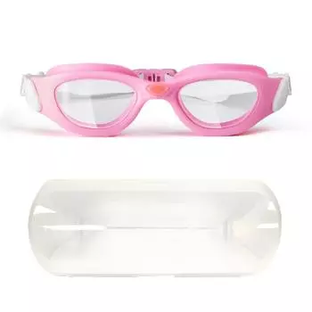 Детские очки для плавания с большой оправой, не протекающие, с защитой от ультрафиолета, очки для бассейна, противотуманные очки для плавания для детей в возрасте от 3 до 12 лет