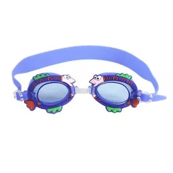 Детские очки для плавания с защитой от запотевания, водные виды спорта с берушами, защита от ультрафиолета, практичные портативные очки для детей