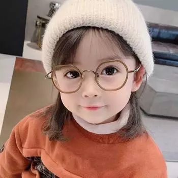 Детские очки с защитой от синего света, модные ретро-компьютерные очки для защиты глаз для мальчиков и девочек, ультра легкая оправа цветной печати леопарда