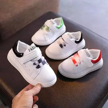 Детские однотонные летающие тканые сетчатые туфли для малышей, мокасины, спортивная обувь 21 чёрный