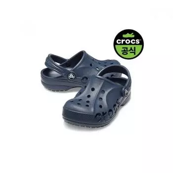 Детские официальные сабо Crocs Baya, темно-синие, 25skcl207013 NAVY(Z410)/J1