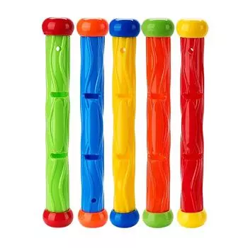 Детские палочки для дайвинга – Красочные мягкие игрушки для тренировок плавания для бассейна, снорклинга и практики дыхания One Size