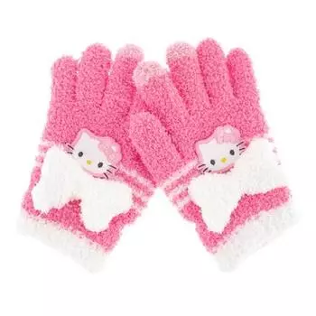 Детские перчатки с крыльями Hello Kitty Ribbon от Sanrio MGHKG60025, популярный персонаж в Корее