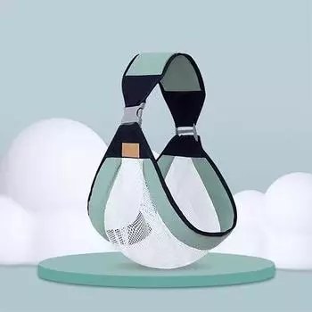 Детские переноски Детские переноски, легкие переноски для новорожденных, сетчатые переноски для малышей Детские переноски One Size зелёный