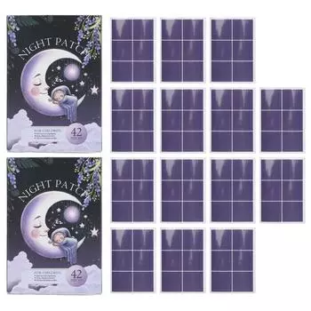 Детские пластыри для сна, 84 шт., легко наносятся, безопасны для кожи, детский пластырь для сна в ночное время