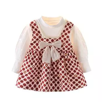 Детские платья для девочек, платье принцессы в весенне-осеннем стиле XL