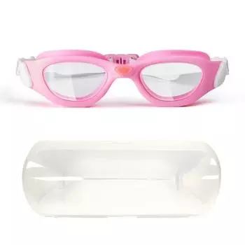 Детские плавательные очки с защитой от УФ-излучения, функцией защиты от запотевания, специальные очки для плавания в бассейне, подходят для детей от 3 до 12 лет