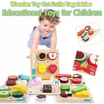 Детские плоские игрушки из фруктов и овощей Banana