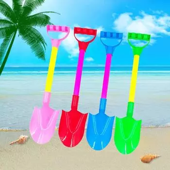 Детские пляжные принадлежности для купания, лопата для пляжа, лопата для выемки песка, пластиковая лопата, лопата для уборки снега на земле 1PC