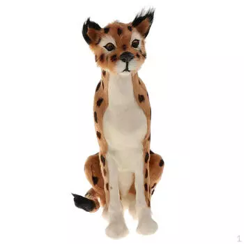 Детские плюшевые игрушки, имитация чучела животных, кукла, дикая природа, диван, подушка, ремесло - леопард