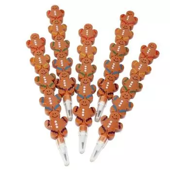 Детские подарки Канцелярские товары Карандаши Школьные принадлежности Колпачки для ручек Ручки для письма Стандартные карандаши Карандаши-снеговики 2Pcs