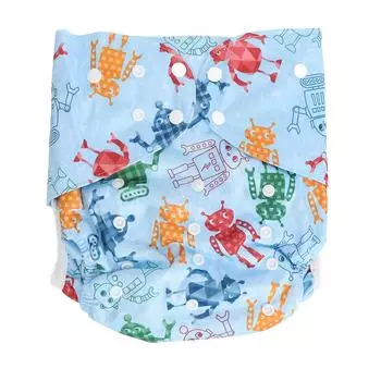 Детские подгузники, которые можно стирать, дышащие, многоразовые, предотвращающие протекание, тканевые подгузники для детей 610 лет B4