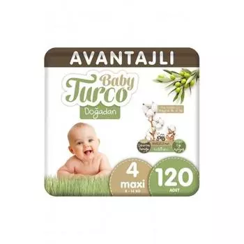 Детские подгузники Nature Advantage № 4 Maxi 120 шт.