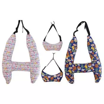 Детские подушки для путешествий в машину, милая мультяшная подушка для автомобиля, H-образная автомобильная подушка для поддержки шеи, эргономичная детская подушка для сна в машине для поезда белый