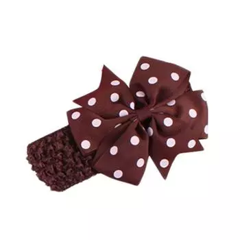 Детские повязки на голову, повязка на голову для девочек, головной убор с цветком, бандо с волнами