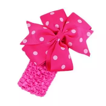 Детские повязки на голову, повязка на голову для девочек, головной убор с цветком, бандо с волнами