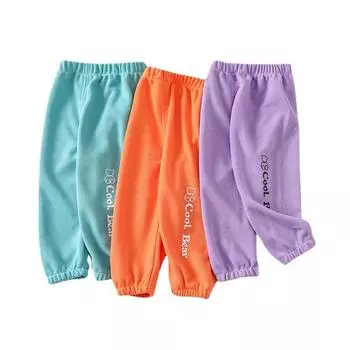 Детские повседневные брюки, детские брюки для маленьких мальчиков и девочек, спортивная одежда, повседневные брюки, черные спортивные свободные брюки в стиле хип-хоп 100