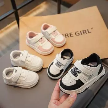 Детские прогулочные туфли на мягкой подошве, женские одинарные туфли на весну и осень 16 yards inner length 12 cm белый