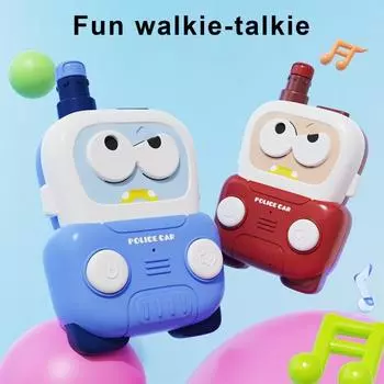 Детские рации Мини-мультяшные транспортные средства Рации для 45360-летних